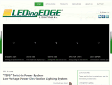 Tablet Screenshot of ledingedge.com